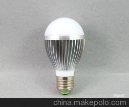 【厂家供应生产JC-QP005 led室内照明灯具 led球泡5W】价格,厂家,图片,LED球泡灯,刘品成-